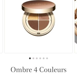 Clarins Ombre 4 Couleurs Eyeshadow Palette - Brown Sugar Graduation Golden Brown